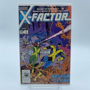 Marvel Comics X-Factor #1 VF+ Key Issue 1st Team Appear X-Factor Original X-Men